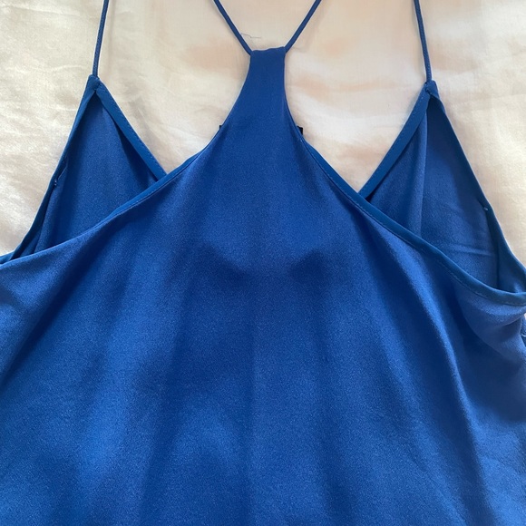 Electric Blue Silk Camisole by J. Crew - Picture 5 of 7